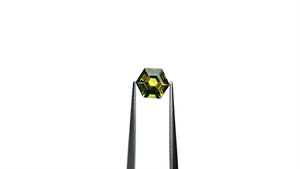 1.52ct 7.57x6.56x4.18mm Hexagon Step Cut Sapphire 25384-03
