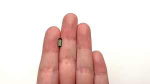 0.77ct 8.35x3.41x2.50mm Cut Corner Rectangle Step Cut Sapphire 27336-58