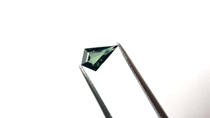 1.04ct 9.50x5.75x3.35mm Kite Step Cut Sapphire 23477-12