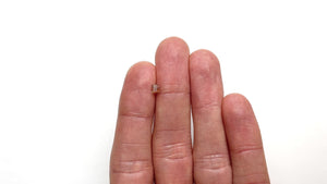 0.61ct 3.77x3.70x3.78mm Hexagonal Prism Sapphire 23747-01