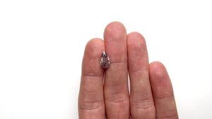 2.08ct 11.84x6.35x3.78mm GIA Fancy Brown-Pink Pear Brilliant 27233-02