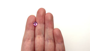 1.52ct 8.33x6.71x3.94mm Shield Brilliant Sapphire 27462-01
