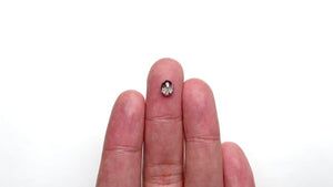 0.95ct 6.49x5.17x3.29mm Oval Double Cut 23834-52