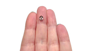 0.81ct 7.05x4.79x3.07mm Hexagon Step Cut 🇨🇦 27616-01