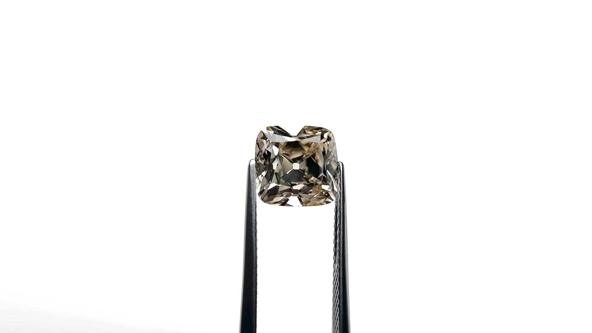 4.05ct 9.16x8.89x6.28mm VS2 C3 Modern Antique Old Mine Cut 🇨🇦 26807-01
