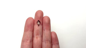 1.04ct 11.17x6.23x2.79mm Kite Rosecut 27537-22