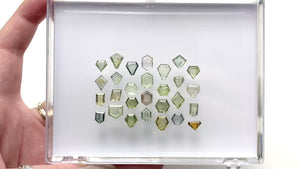 OFFLINE PARCEL 28pc 38.03cttw Portrait Cut Sapphire Parcel 22434-00
