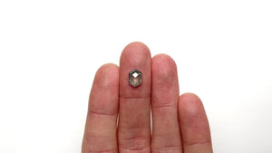 1.56ct 9.55x6.75x2.98mm Hexagon Rosecut 26782-08