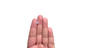 1.07ct 5.85x5.22x3.32mm Cut Corner Rectangle Brilliant Sapphire 25044-01