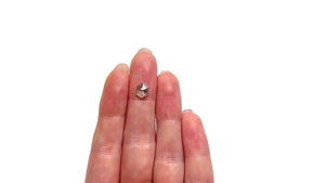 0.96ct 7.61x5.58x2.78mm Hexagon Rosecut 27227-11