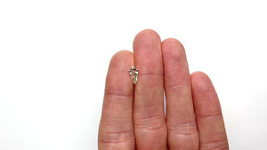1.00ct 10.72x5.26x3.06mm SI1 M-N Shield Step Cut 25956-02