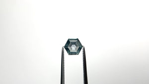1.03ct 7.15x6.18x3.08mm Hexagon Step Cut Sapphire 24758-01