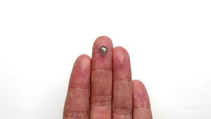 0.87ct 8.72x7.03x2.40mm Kite Rosecut 19257-06