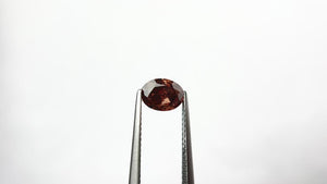 1.50ct 7.69x5.74x4.16mm GIA SI1 Fancy Deep Brown-Pink Oval Brilliant 🇦🇺 24161-01