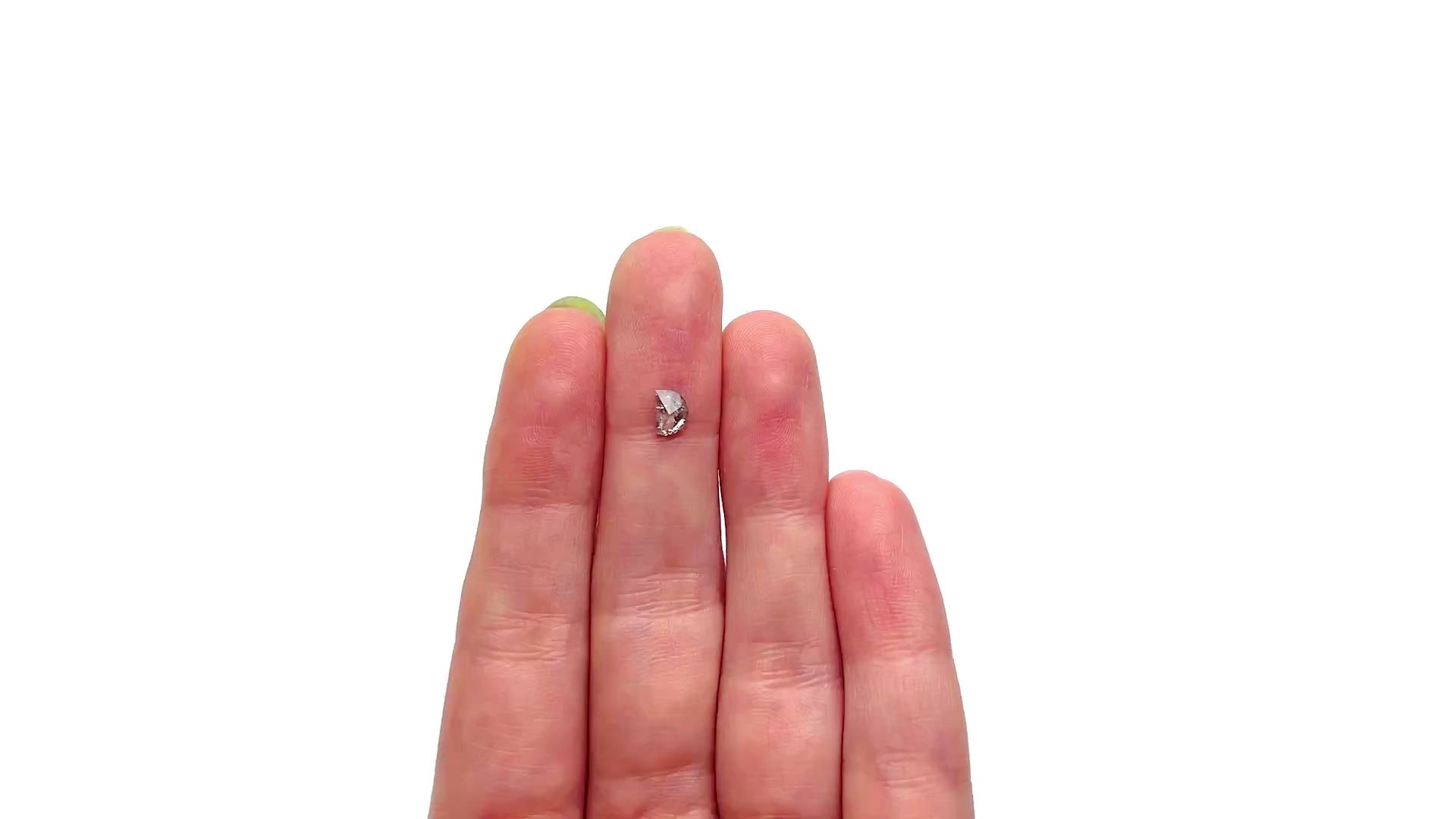 0.40ct 5.34x3.81x2.03mm Half Moon Rosecut 25495-11