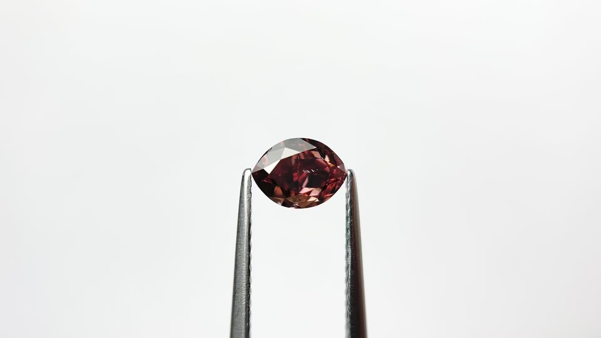 1.00ct 7.28x5.36x3.53mm GIA SI1 Fancy Deep Orangy Pink Marquise Brilliant 🇦🇺 24109-01