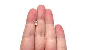 0.91ct 6.52x4.57x3.45mm SI1 L Cut Corner Rectangle Step Cut  🇨🇦  27257-01