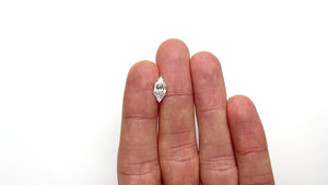 1.58ct 12.14x5.73x3.76mm IGI I1 D Hexagon Brilliant 25747-01