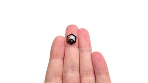 1.40ct 7.29x6.31x3.59mm Hexagon Rosecut 27539-04