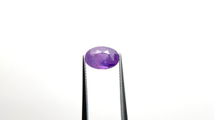 3.06ct 10.51x7.35x5.05mm Oval Brilliant Sapphire 24340-01