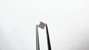 0.31ct 4.24x3.36x2.27mm GIA SI1 Fancy Pink Cut Corner Rectangle Brilliant 24095-01