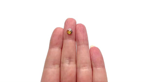 0.56ct 6.53x6.59x1.35mm Round Double Cut Sapphire 22436-05