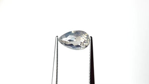 1.98ct 10.34x6.22x3.77mm Fancy White Pear Double Cut 26787-27