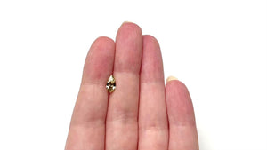 1.02ct 9.60x4.91x3.19mm VVS2 Greenish Yellow Geo Pear Step Cut 27905-10