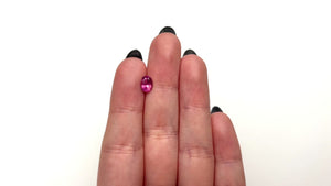 1.35ct 7.52x5.46x3.84mm Oval Brilliant Sapphire 27957-28