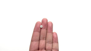 1.05ct 6.38x6.35mm SI2 Fancy Grey Round Brilliant 24514-06