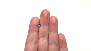 0.73ct 5.57x5.53x3.29mm Round Brilliant Sapphire 26134-27