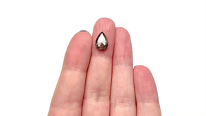 3.16ct 12.11x8.79x3.89mm Pear Rosecut 27542-04
