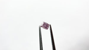 0.30ct 4.43x3.39x2.27mm GIA SI2 Fancy Intense Purple-Pink Cushion Brilliant 🇨🇦 24164-01