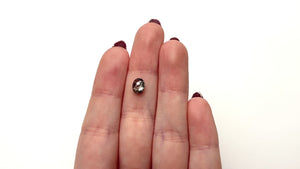 1.23ct 7.24x5.75x3.41mm Oval Double Cut 26784-11