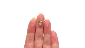 2.32ct 8.72x8.66x3.24mm Shield Portrait Cut Sapphire 22434-131