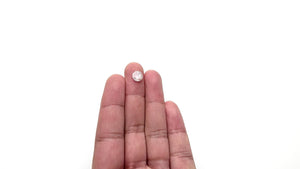 0.93ct 7.77x7.75x1.61mm Round Rosecut 27066-04