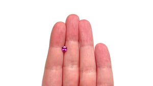 0.67ct 5.14x4.94x3.21mm Cushion Brilliant Sapphire 27955-18
