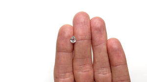 0.82ct 7.03x4.86x3.10mm Geo Pear Step Cut 🇨🇦 23255-01