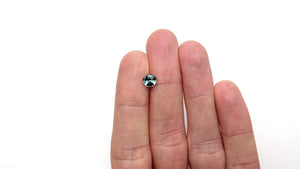 1.36ct 6.53x6.51x4.48mm Geometric Brilliant Sapphire 26555-04