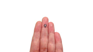 0.66ct 7.91x5.59x1.86mm Shield Rosecut Sapphire 22266-32