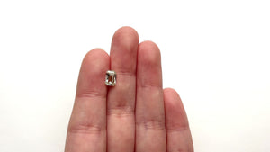1.49ct 8.02x5.39x3.41mm GIA SI1 U-V Cut Corner Rectangle Brilliant 27392-01