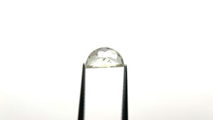 1.06ct 9.57x5.06x2.50mm Half Moon Rosecut 23177-02