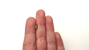 0.82ct 7.16x3.54x3.21mm Cut Corner Rectangle Step Cut Sapphire 27336-51