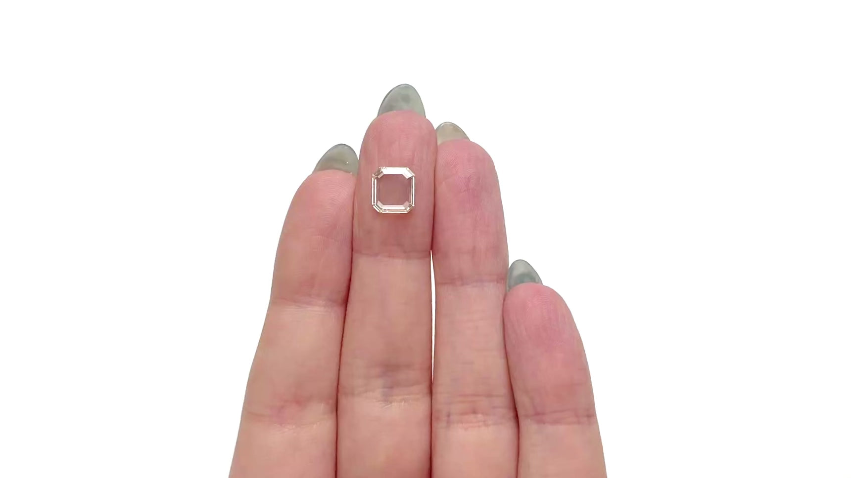 1.30ct 8.27x7.71x1.54mm GIA VS2 L Cut Corner Square Portrait Cut 28328-01