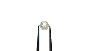 0.73ct 6.03x5.17x2.87mm Hexagon Step Cut