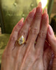 Geo Pear Skinny Signet Ring