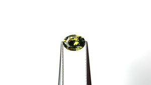 1.21ct 7.20x5.32x4.07mm Geo Oval Brilliant Sapphire 27766-02