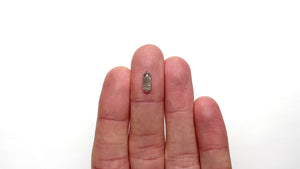 0.87ct 10.91x4.08x2.05mm Hexagon Rosecut 26782-24