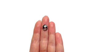 2.66ct 12.17x8.27x3.32mm Hexagon Rosecut 27227-26