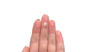 0.52ct 5.72x5.67x1.99mm SI2 U-V Round Double Cut 19017-13